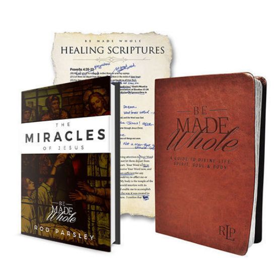 Picture of Be Made Whole Vol. 1 (Book) & The Miracles of Jesus (Book)
